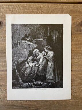 Gustave Dore, Cinderella, Illustration